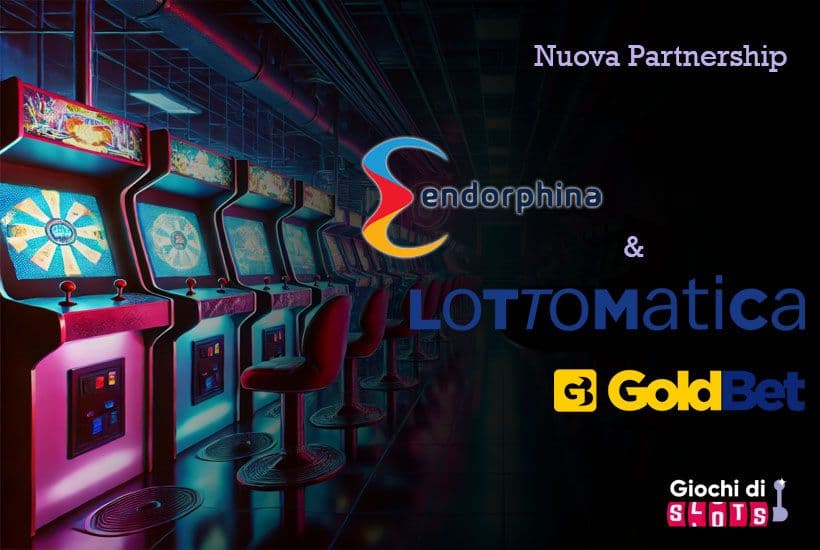 Nuova partnership esclusiva tra Endorphina, Lottomatica e Goldbet